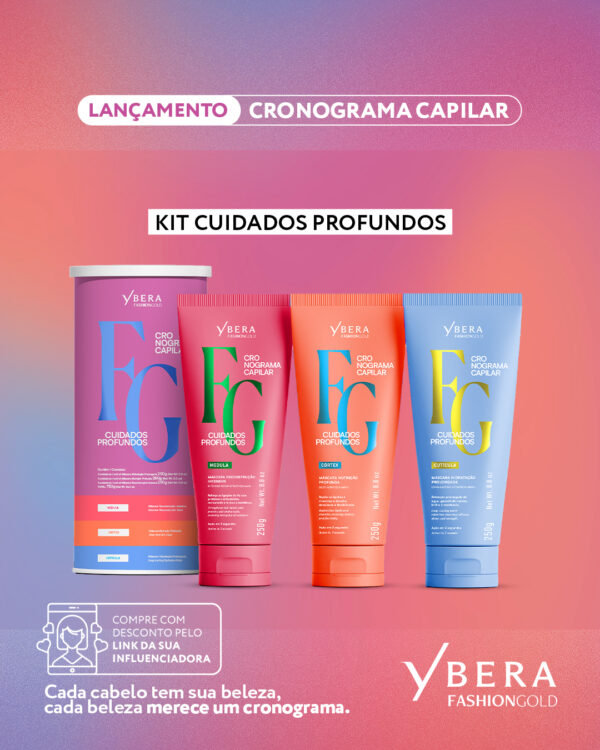Kit Cuidados Profundos – Ybera Fashion Gold