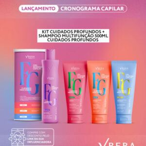Kit Cuidados Profundos + Shampoo 500ml Cuidados Profundos – Ybera Fashion Gold